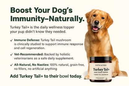 Fifth & Fido Turkey Tail Dog Food Topper