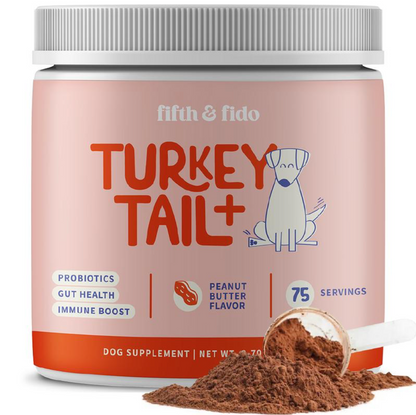 Fifth & Fido Turkey Tail Dog Food Topper